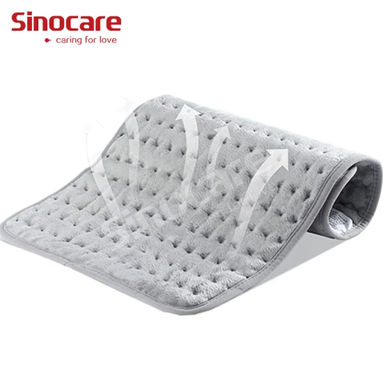 Sinocare Microwave Thermal Neck and Shoulder Wrap Weighted Heating Pad Filled with Lavender and Flaxseed